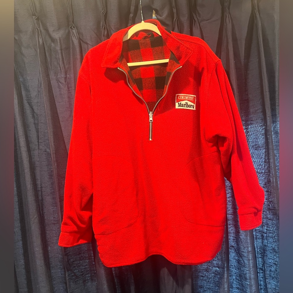 90s Marlboro Reversible Pullover